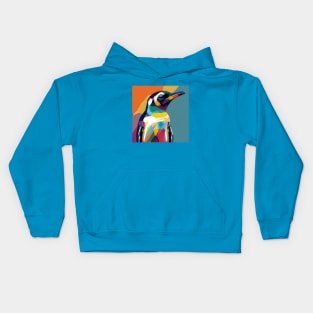 Pop Art Penguin Kids Hoodie